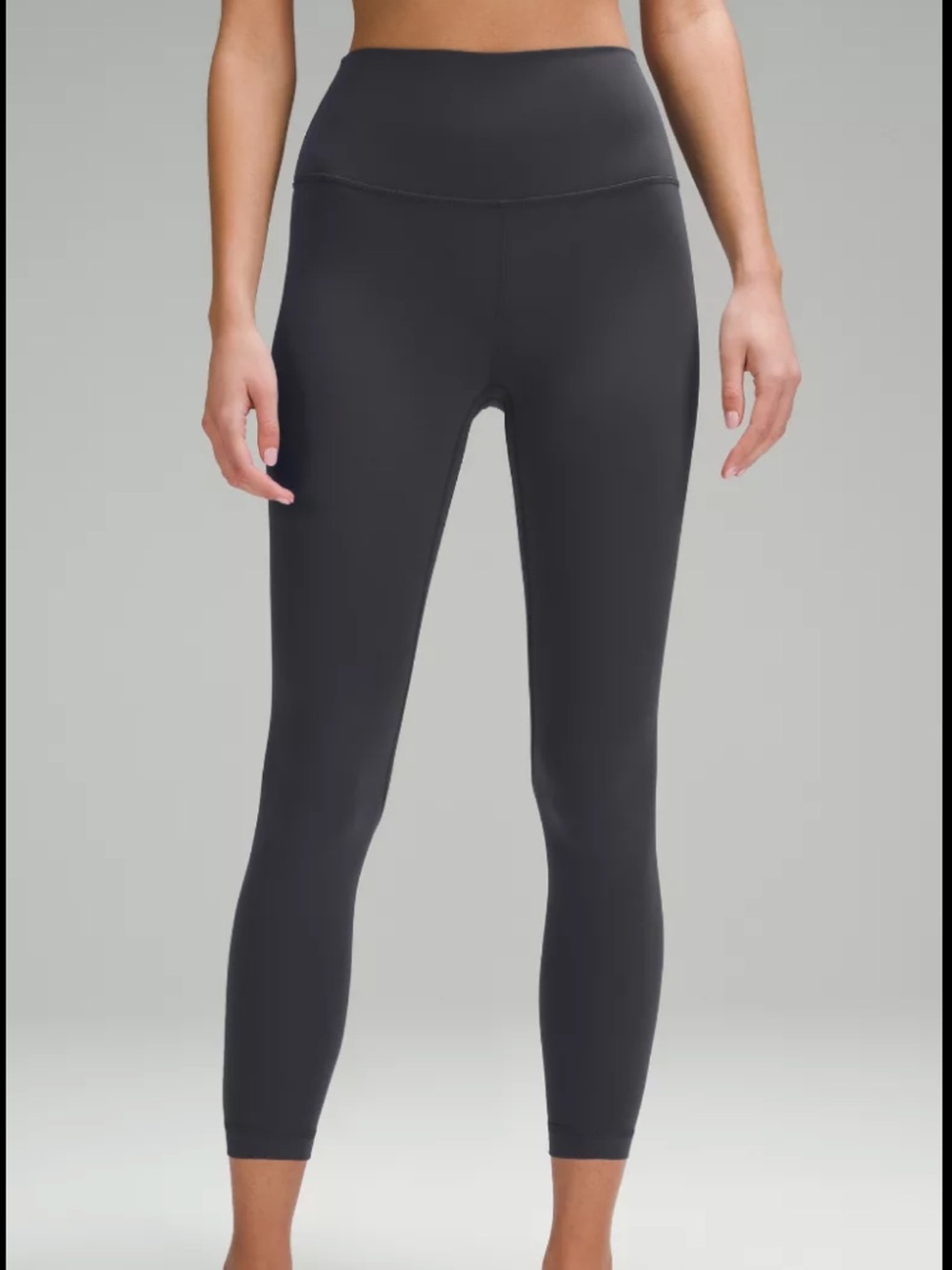 Lululemon Wunder Under Nulu High-Rise Tight 25" Slate Grey Women’s 4 Fall